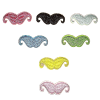 Mustache Appliques