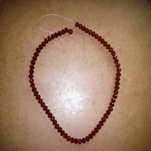Crystal Beads Red