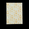Orange Flower Print Pattern Paper