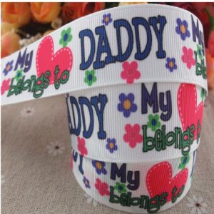 Grosgrain Ribbon - My Daddy Theme