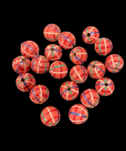 Painted Pink Beads