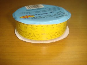Lace Tape Yellow With Bow & Heart