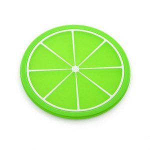 Fruit Theme Silicone Table Coaster – Sweet Lime