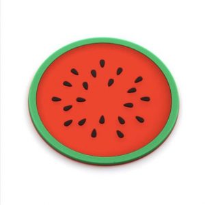 Fruit Theme Silicone Table Coaster - Watermelon