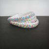 Plastic Head Bands With Circles Pattern