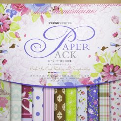 Eno Greeting Fresh Series Blue & Pink Pattern Design Paper Pack
