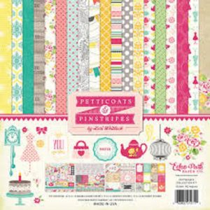 Echo Park Petticoats & Pinstripes, Multicolor Paper Pack