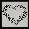 Heart Shape Stencils