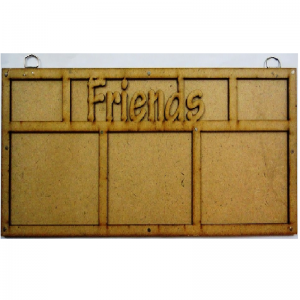 Friends MDF Photo Frame