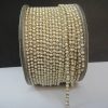 Pearl & White Rhinestone Chain