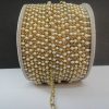 Pearl & Yellow Rhinestone Chain