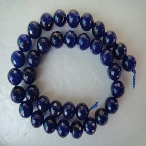 Dark Blue Agate Beads