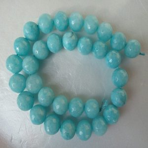 Turquoise Blue Agate Beads