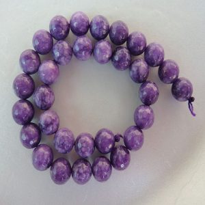 Light Purple Agate Beads