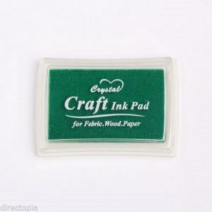 Dark Green Crystal Craft Ink Pad