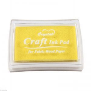 Yellow Crystal Craft Ink Pad