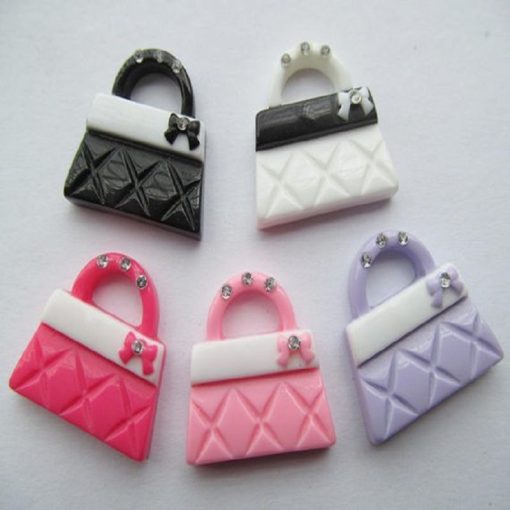 Studded Resin Handbag Resin Embellishment