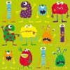 Monsters Decoupage Napkin