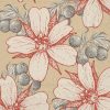 Orange Flowers  Decoupage Napkin