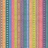 Mixed Colour Stripes Decoupage Napkin