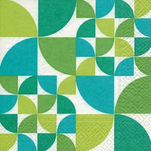 Abstract Pattern Decoupage Napkin