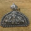 Half Moon Lakshmi With Lotus Pendant