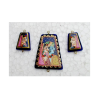 Pentagon Tanjore Art Pendant