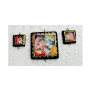 Square Tanjore Art Pendant