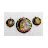 Round Tanjore Art Pendant