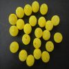 Candy Colour Velvet Beads Yellow