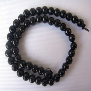 Black Agate Beads