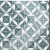 Vintage Geometric Pattern Decoupage Napkin