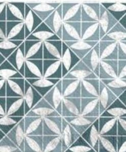 Vintage Geometric Pattern Decoupage Napkin