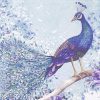 Peacock On A Tree Decoupage Napkin