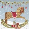 The Rocking Horse  Decoupage Napkin