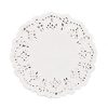 Round White Paper Lace Doilies