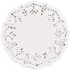 Round White Paper Lace Doilies