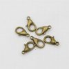 Antique Bronze Lobster Clasps