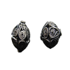 German Silver Bicone Shape Beads