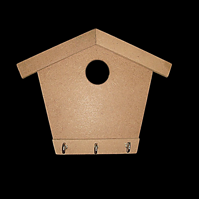 Bird House Key Chain