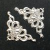 Silver Filigree Metal Corners 30 MM
