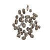 Black Terracotta Clay Beads