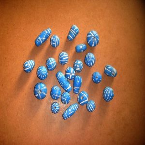 Sky Blue Terracotta Clay Beads