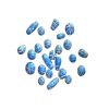 Sky Blue Terracotta Clay Beads