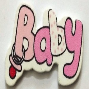 "Baby"Pink Letters