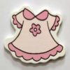 Pink Baby Dress with Flower Pattern