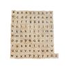 Wooden Scrabble Tiles - Small Letters