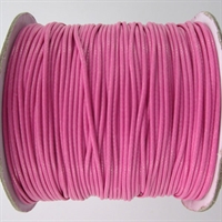 Dark Pink Waxed Cotton Cord