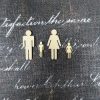 Wooden Family of Four