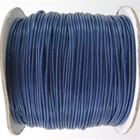 Dark Blue Waxed Cotton Cord 